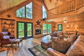 Dreamy Ellijay Resort Cabin with Game Room and Decks!